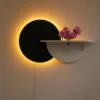 Modern LED Wall Art Shelf