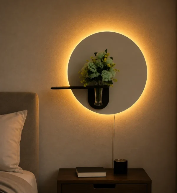 Silhouette Flower wall Decor